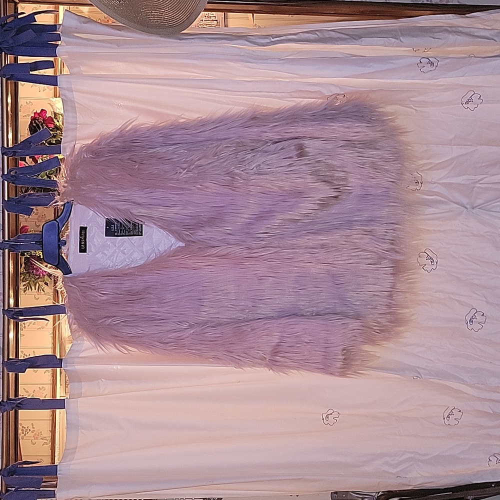 Lanshifei faux fur jacket